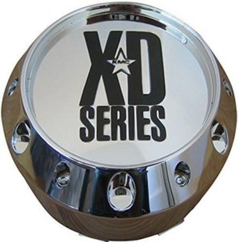 KMC XD Series Badlands Balzac Hoss Chrome Wheel Rim Center Cap 8 Lug  464k131-2
