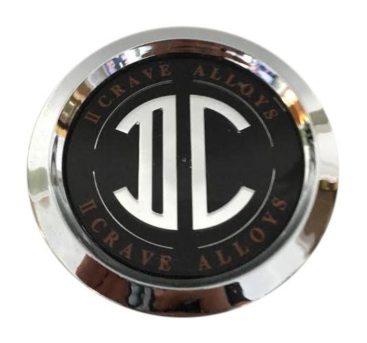 2 Crave Wheels PD-CAP70-P1027 Chrome Wheel Center Cap - The Center Cap Store