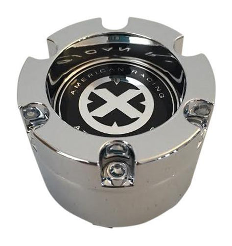 American Racing ATX 186 Slot Chrome 391K80 Center Cap - The Center Cap Store