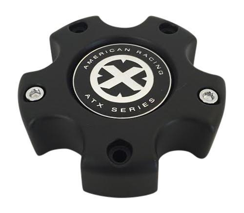 American Racing ATX AX845L121 CAP M-733 S1010-09 Black Wheel Center Cap - The Center Cap Store