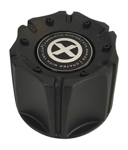 American Racing AX181 Artillery SC157B SC-157 S808-07 Black Center Cap - The Center Cap Store