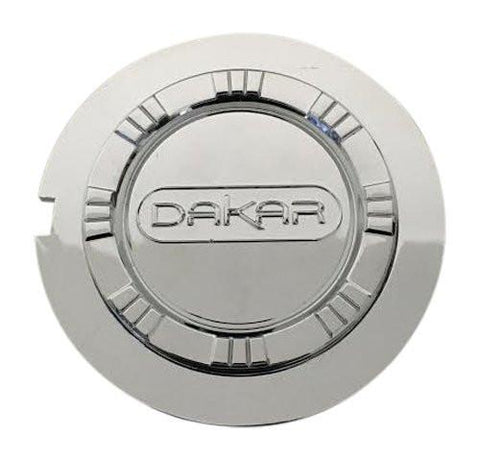 Dakar Wheels EF2004 Chrome Wheel Snap In Center Cap - The Center Cap Store