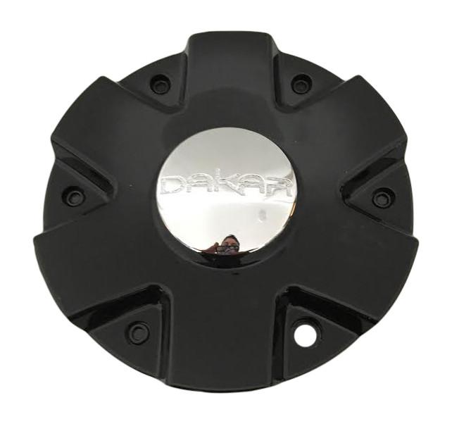 Dakar Wheels T863-20-CAP Black Wheel Center Cap - The Center Cap Store