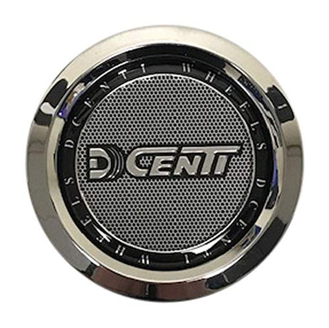 DCENTI WHEELS CCVE65-1P Chrome Snap in Center Cap - The Center Cap Store