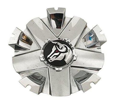 Diablo Wheels 1273L206 USED Chrome Wheel Center Cap - The Center Cap Store