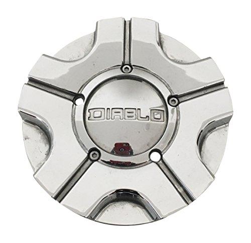 Diablo Wheels MCD0430YA01 UNCD0005 USED Chrome Wheel Center Cap - The Center Cap Store