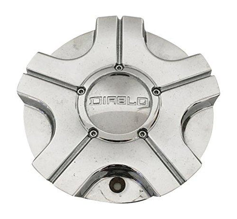 Diablo Wheels MCD0430YA02AH USED Chrome Wheel Center Cap - The Center Cap Store