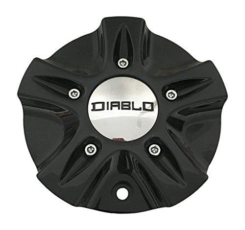 Diablo Wheels MCD0867YA01 CD0010 USED Black Wheel Center Cap - The Center Cap Store