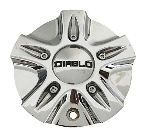 Diablo Wheels MCD0867YA01 CD0010 USED Chrome Wheel Center Cap - The Center Cap Store