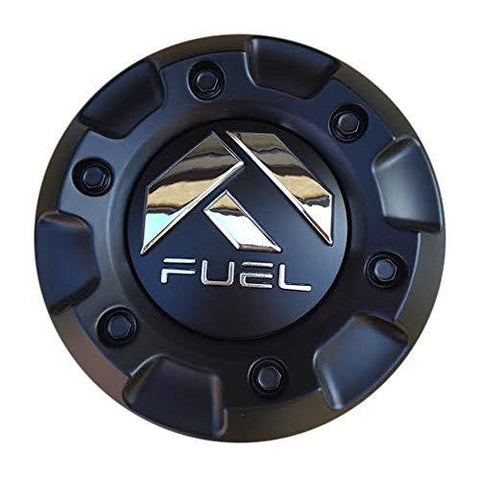 Fuel Wheels 1001-58CEN-B Matte Black Center Cap - The Center Cap Store