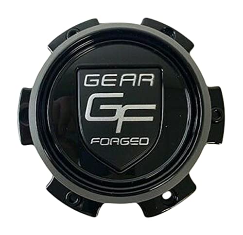 Gear Forged 824L140-6H Gloss Black Wheel Center Cap 6 Lug - The Center Cap Store