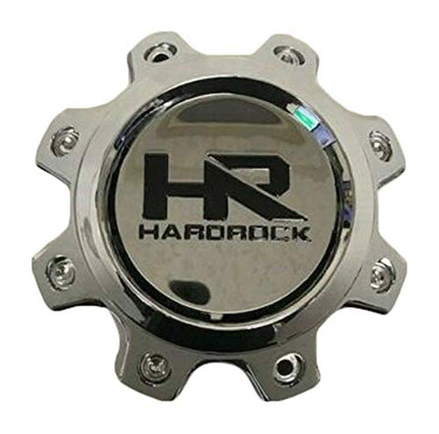 Hardrock Chrome 8 Lug Wheel Center Cap H581B H581B-SG - The Center Cap Store