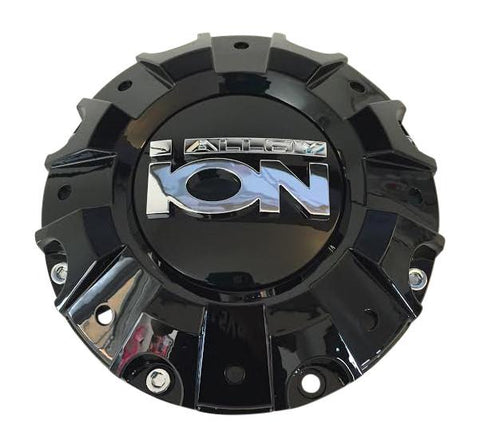 Ion Alloy Wheels C-218-2 C1019401B Gloss Black Wheel Center Cap - The Center Cap Store