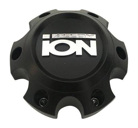 ION Alloy Wheels C-348-3-XG C-348-3 C10131502B Matte Black Center Cap - The Center Cap Store