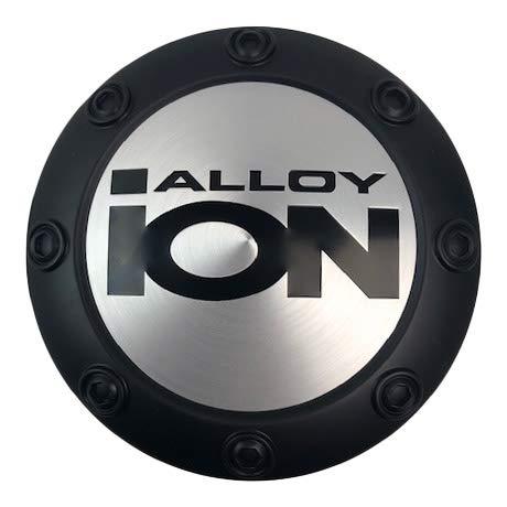 Ion Alloy Wheels C1016604MB Matte Black Snap in Center Cap - The Center Cap Store