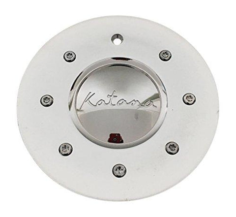 Katana Wheels BC-336B USED Chrome Wheel Center Cap - The Center Cap Store