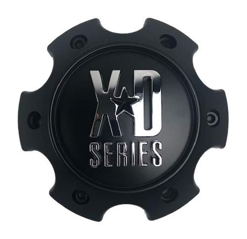 KMC XD Series 1079L140SGB-H34 CAP-S123L140 Satin Black Center Cap - The Center Cap Store