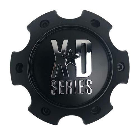 KMC XD Series 1079L140SGB-H34 CAP-S123L140 Satin Black Center Cap - The Center Cap Store