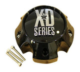 KMC XD Series 1079L145AGB 1079L145A LG0811-31 GLOSS Black Center Cap 6 Lug - The Center Cap Store