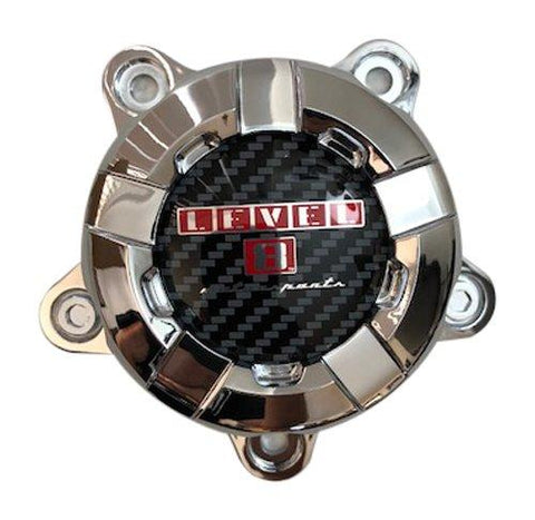 Level 8 Wheels C-323-1 87306 Chrome Wheel Center Cap - The Center Cap Store