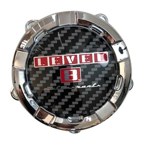 Level 8 Wheels C-323-2 87308 XAB349005 Chrome Wheel Center Cap - The Center Cap Store