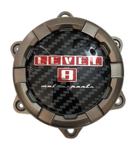 Level 8 Wheels C-324-1 Bronze Wheel Center Cap - The Center Cap Store