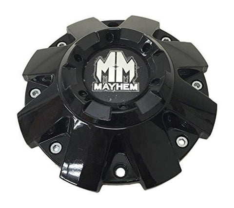 Mayhem Wheels C108103B-CAP C-108103-CAP Gloss Black Wheel Center Cap - The Center Cap Store