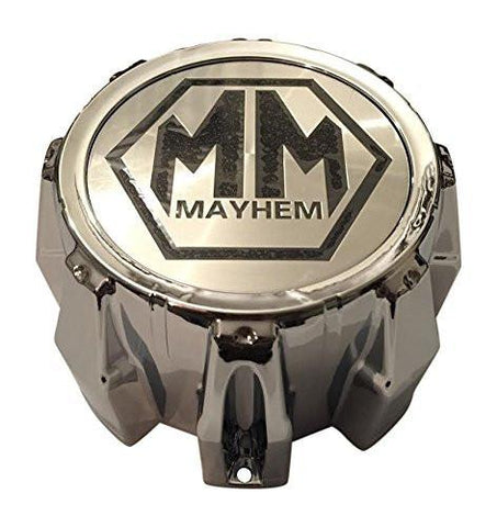 Mayhem Wheels MCD8237YA04AH C1018304C C1018304B Chrome Wheel Center Cap - The Center Cap Store