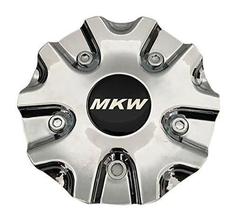 MKW Alloy Wheels M107-3-CAP LG1008-82 Chrome Wheel Center Cap - The Center Cap Store