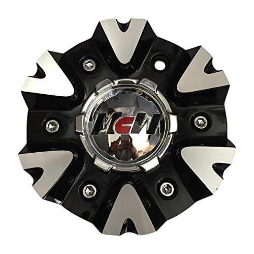 MPW Wheels C10MP20802B C614202B/M Black and Machined Center Cap - The Center Cap Store