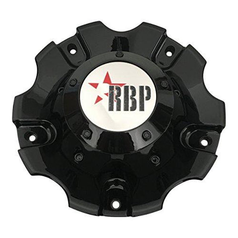 RBP Wheels C-218-1 C-218-1-UP Gloss Black Center Cap - The Center Cap Store