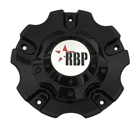 RBP Wheels C-218-CAP C-93R-17/18/20 LG0709-53 Gloss Black Wheel Center Cap - The Center Cap Store