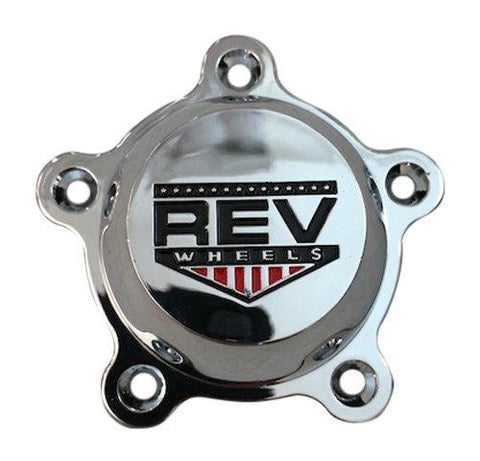 REV Wheels 330C07 Chrome Wheel Center Cap - The Center Cap Store