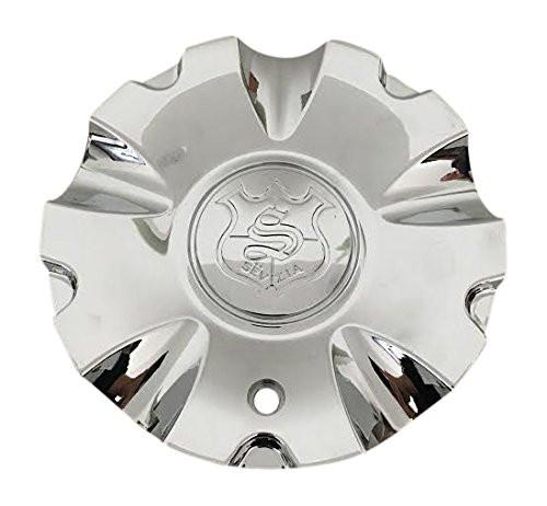 Sevizia Wheels CSSE408-1P Chrome Wheel Center Cap - The Center Cap Store