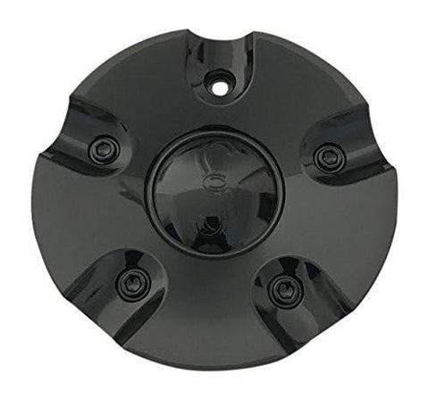 SSC Wheels BC-802 Black Wheel Center Cap - The Center Cap Store