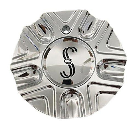 SSC Wheels MCD1586YA01 SJ106-18 Chrome Center Cap - The Center Cap Store