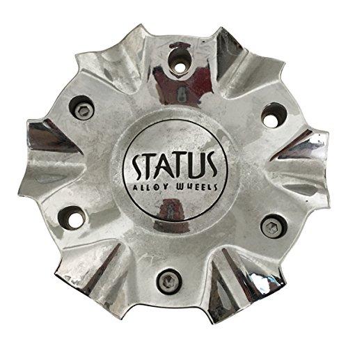 Status Wheels C6055-1-CAP-S807 USED Chrome Wheel Center Cap - The Center Cap Store