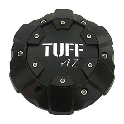 TUFF AT Wheels C706901 USED Matte Black Center Cap - The Center Cap Store