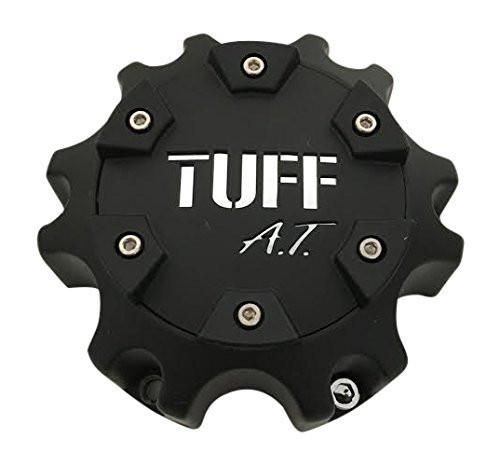 TUFF AT Wheels C803503CAPIS813 Black and Chrome Center Cap - The Center Cap Store