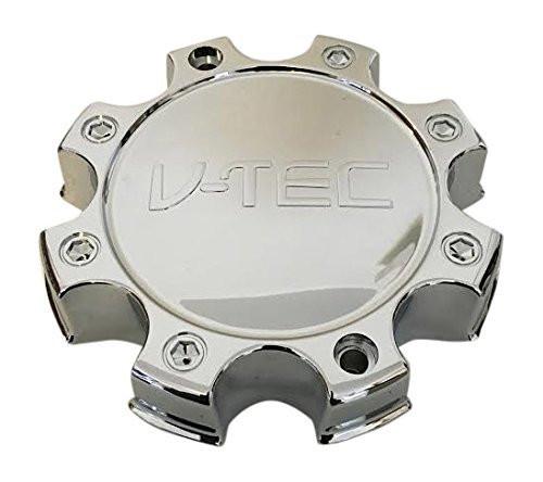 V-Tec Wheels 326-C8SC 60032090F-1 LG0704-03 Chrome 8 Lug Center Cap - The Center Cap Store