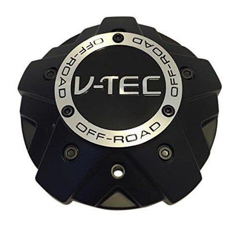 V-Tec Wheels C394-8CL LG1008-29 Black Wheel Center Cap - The Center Cap Store