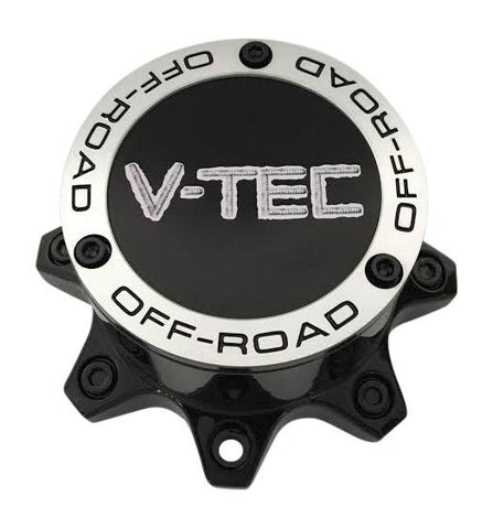 V-Tec Wheels C394GB-8VT Gloss Black Center Cap - The Center Cap Store