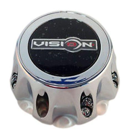 Vision C392-6V-CAP Chrome Wheel Center Cap - The Center Cap Store