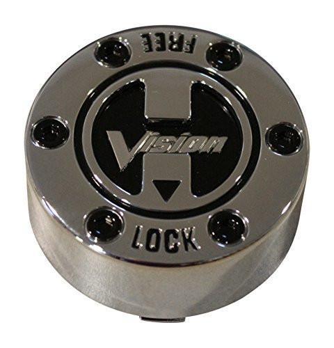 Vision Wheel 393 ATV Lock Out Chrome Wheel Rim Center Cap 393-A-CAP Dia. 3 - The Center Cap Store