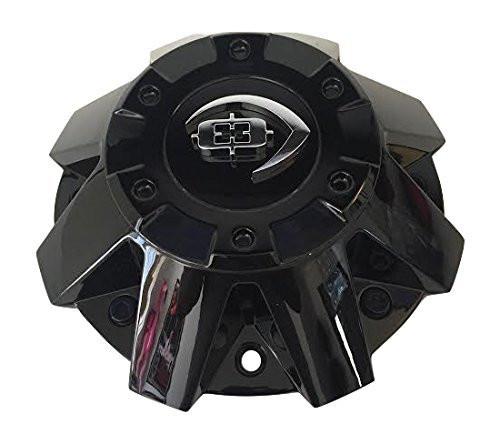 Vision Wheels 420 C420GB-8 Gloss Black Center Cap - The Center Cap Store