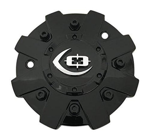 Vision Wheels C420GB-SPR C420GB-UP Gloss Black Center Cap - The Center Cap Store