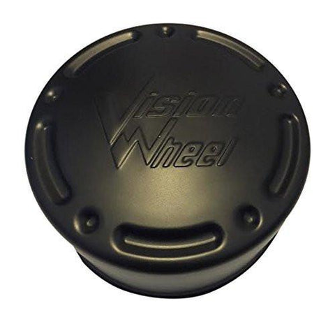 Vision Wheels C715F200 Black Wheel Center Cap - The Center Cap Store