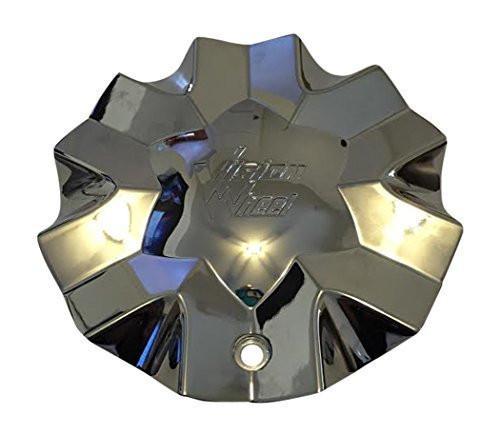 Vision Wheels Hollywood C436R LG1112-14 Chrome Wheel Center Cap OLD LOGO - The Center Cap Store