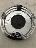 White Diamond Edition 210K62 Black and Chrome Wheel Center Cap - The Center Cap Store